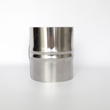 Гильза нержавеющая d150 Нержавеющая сталь внутренней трубы AISI 304 Толщина металла одностенного дымохода, мм 0.8