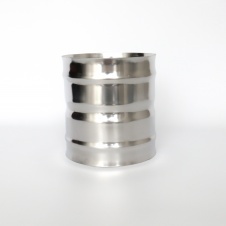 Адаптер для котла 0.8мм d150 Нержавеющая сталь внутренней трубы AISI 304 Толщина металла одностенного дымохода, мм 0.8